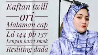 BIKIN CANTIK !! Rekomendasi Kolekasi Awal Tahun Sobha Gamis Twill Ori Super Premium Lebaran 2026