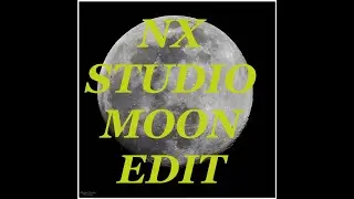 NX STUDIO / COREL PAINTSHOP PRO - MOON EDITING
