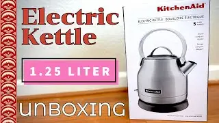 KitchenAid 1.25 Liter Electric Kettle - Brushed Stainless Steel, Small