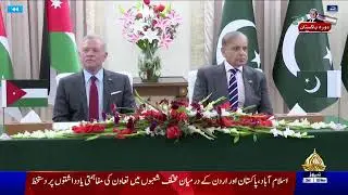 Signing ceremony of agreements & memorandums of understanding between Pakistan & Jordan in sectors