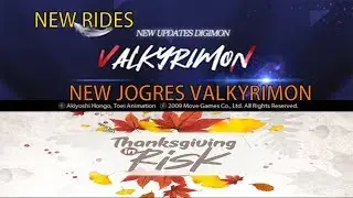 Digimon Masters New Valkyrimon New Rides Thanksgiving in Risk GDMO Att 19/11/2019