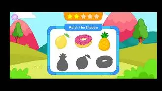 Matching the shadow kids 4 year 