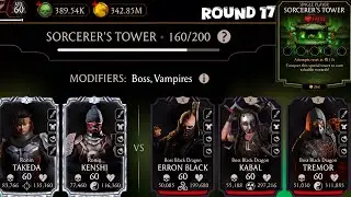 Fusion X Wizard Tower Equipment Vs Fatal Sorcerer&rsquo;s Boss Match 100,120,140 & 160 Fight + Reward| MKM