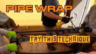 GAS PIPE WRAP?! TRY THIS TECHNIQUE!