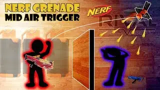 NERF GRENADE HACK | MID-AIR TRIGGER #rivalweeks