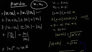 A simple approach to Modulus and Conjugate of Complex Numbers