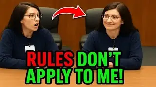 Judge Destroys Arrogant Girl Who Mocked the Court..