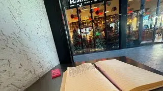 45 Min Study With Me 🎄☕ | Christmas Coffee Shop Ambience