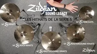 Les cymbales ZILDJIAN S&eacute;rie S : les HiHats (vid&eacute;o de la boite noire)