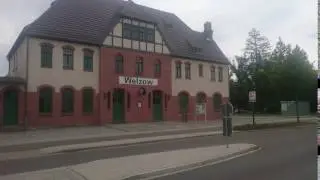 Bahnhof in Welzow im Kohlerevier der s&uuml;dl. Niederlausitz, 2016