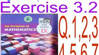 || Exercise 3.2 || Q. 1 to 7 || Class || Sindh text board ||