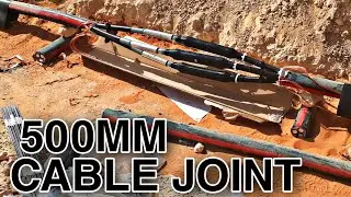 500MM CABLE JOINT medium voltage line Hindi (13KV LINE)