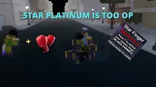 Star Platinum with boxing is sooo OP + build!!!(YBA)