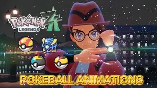 All Pokeball Animations | Pok&eacute;mon Legends Z-A | ThePkmnProfessor