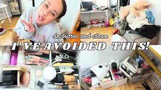 RESET AND CLEAN WITH ME🫧| *REAL* decluttering, cleaning, & organizing motivation!!