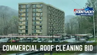 How Much Did I Bid This Commercial Roof Cleaning For?