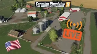 🔴LIVE!! FS19 | County Line Farming Series | EP.1...