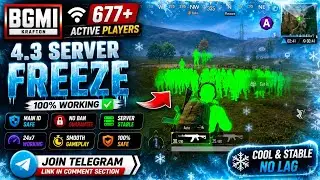 🥶 BGMI 4.4 SERVER FREEZE HACK || Bgmi 4.4 ddos attack telegram bot free 
