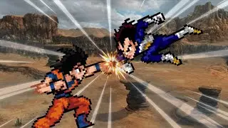 Goku vs Vegeta - Dragon Ball Mugen