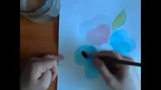 Приём в акварели - 