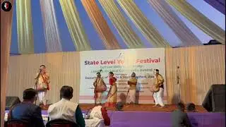 STATE  LEVEL YOUTH FESTIVAL // BIHU DANCE // NISHITA DEKA // UDALGURI DIST...Dec 30-2023...