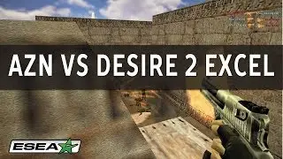 CS 1.6 Classic Throwback - h5m aZn vs Desire 2 Excel - Sexy Deagle Shots