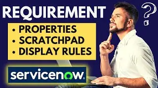 Share System Properties Information From Server to Client | ServiceNow Requirements