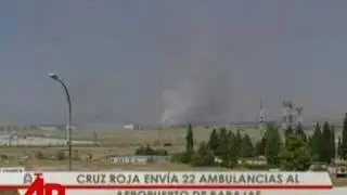 Fiery Plane Crash at Madrid Airport Kills 153