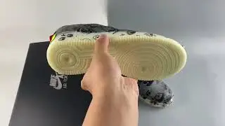 Nike Air Force 1 Experimental Halloween Black Starfish White