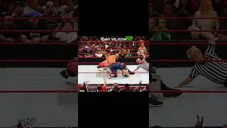 John Cena vs Brock Lesnar 🔥 Then vs Now | Iconic WWE Match @sports_aura-p5p #wwe #shorts #viral