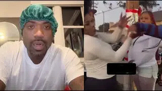 Ray J REACTS To Chrisean Getting Jumped At Compton Park 