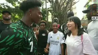 iShowSpeed Randomly Meets a Chinese Woman in Nigeria 😭🇳🇬 (IRL Stream Moment)