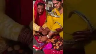 Himachali shadi!! Himachli rasme!! Rasm mama aya #shots #wedding #himachalishadi #tranding