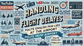 5.⏰Handling Flight Delays  Polite English Phrases at the Airport