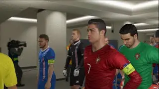 Portugal VS Iceland-Pes 2016 Game play/ Euro 2016 prediction/ PS4 Games