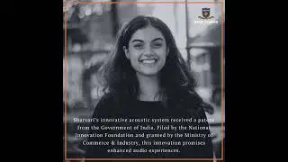 Student Innovation Spotlight: Acoustic System Patent Success at Wisdom High Group of Schools!#nashik