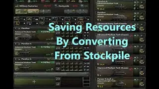 Producing Tanks While Saving Resources