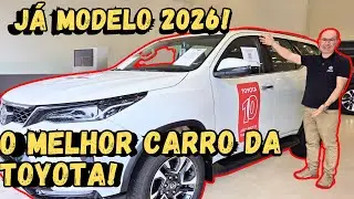 CHEGARAM AS SW4 DA TOYOTA J&Aacute; MODELO 2026! SAIBA TUDO QUE MUDOU!