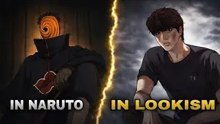 Seam story | Lookism Inspired by Naruto 😱 (Side-by-Side Comparison)💯 #lookism 