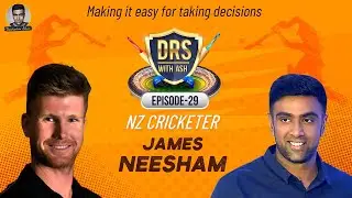 The Jimmy Neesham Story | DRS with Ash | R Ashwin #JimmyNeesham