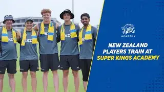 New Zealand Players Train at Super Kings Academy