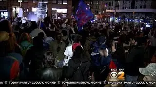 Hundreds Protest In NYC Following Ferguson Grand Jury Decision