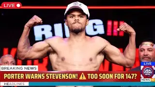 Shakur Stevenson Calls Out Conor Benn After Masterclass Win &ndash; Shawn Porter Responds!। USA TODAY NEWS