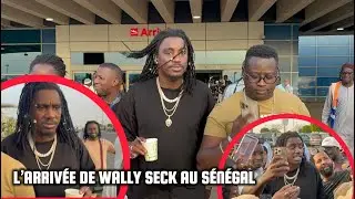 Exclusivité: l’arrivée de Wally Seck au Senegal à l’aéroport Blaise Diagne 