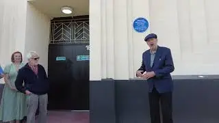 Blue plaque for Arthur Melbourne-Cooper on the Odyssey Cinema, St Albans