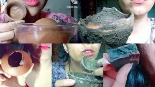Wet Claypots | Swallow | Soft crunch | satisfying Sounds 