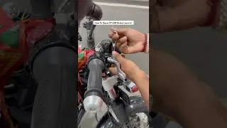 How I Changed My Continental GT 650&rsquo;s Broken Brake Lever💀 GT 650 Brake Lever💀 #gt650 #brakelever