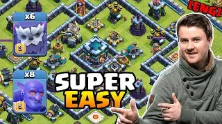 How to 3 Star Ring Bases in Legend League with Yeti Smash  | Clash of Clans [english]