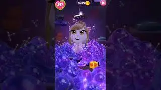 My Talking Angela 2 is brushing her teeth,#shortvideo#  #mytalkingangela2 #funny #cosplay