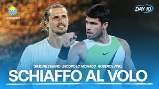 ALCARAZ in missione, ZVEREV convincente. Le preview di SINNER e MUSETTI | Schiaffo al Volo
